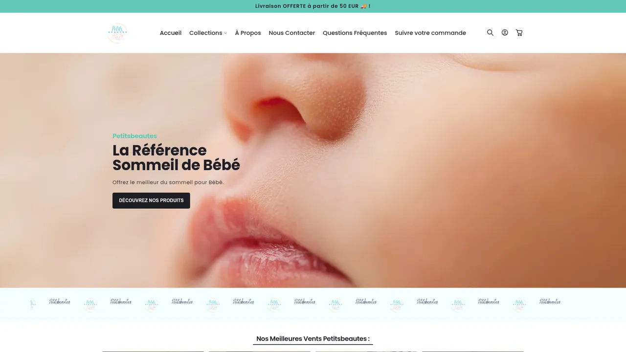 Screenshot de Petitsbeautes