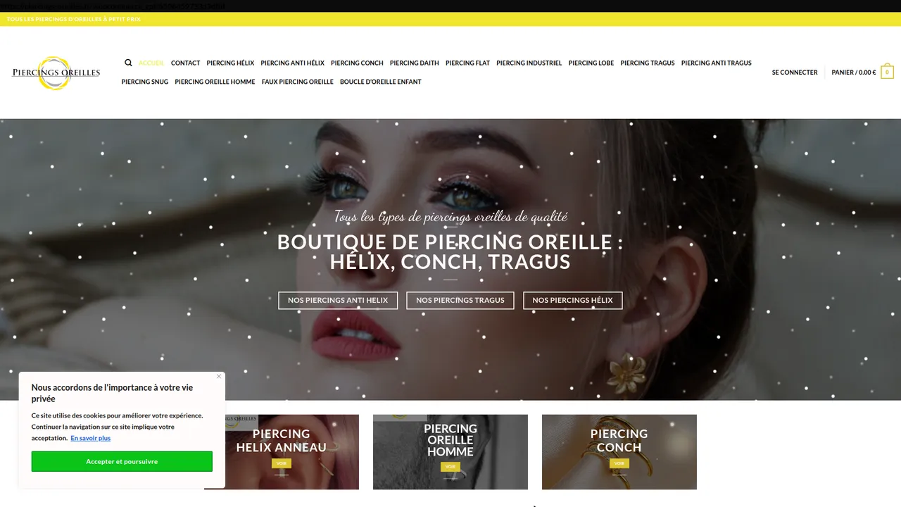 Screenshot de Piercing-oreilles