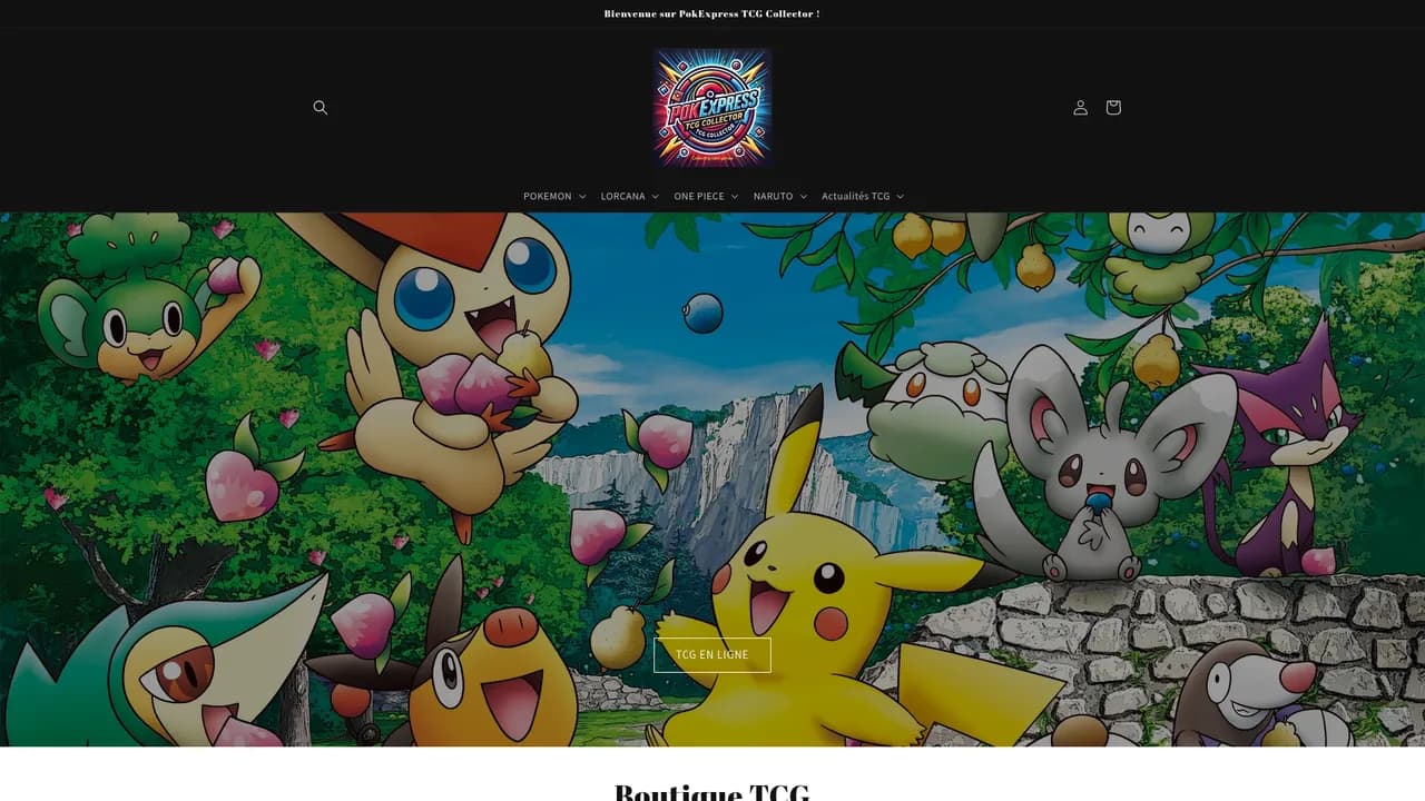 Screenshot de PokExpressTCGcollector