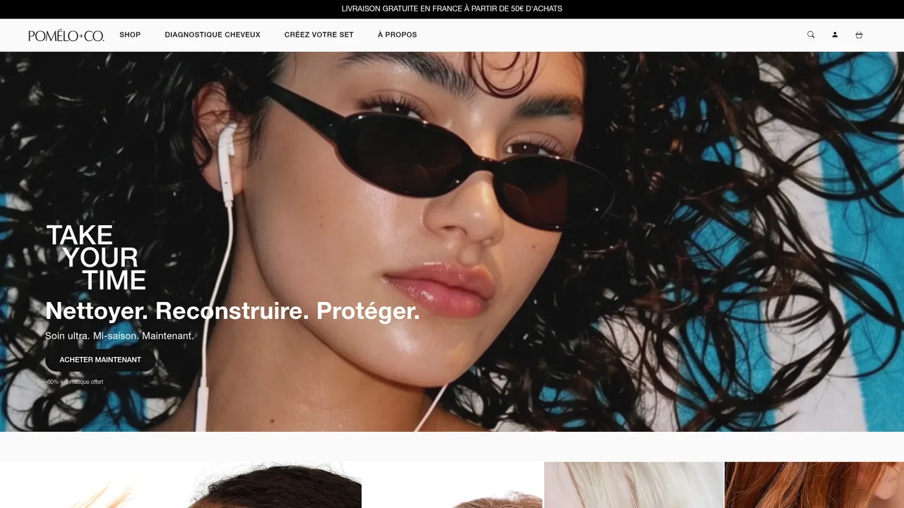 Aperçu du site pomelo-co.fr