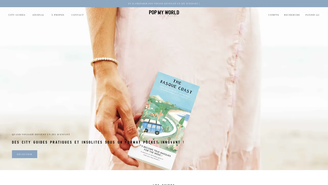 Aperçu du site popmyworld