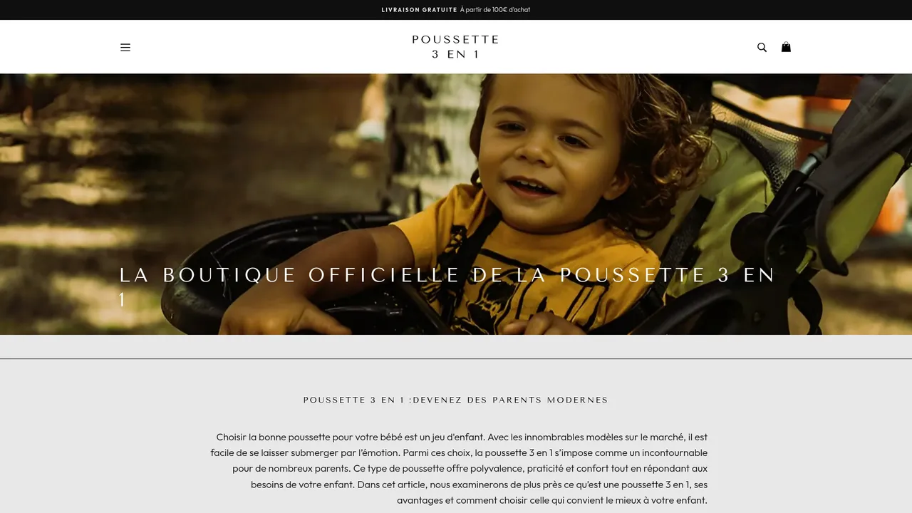 Screenshot de Poussette 3 en 1