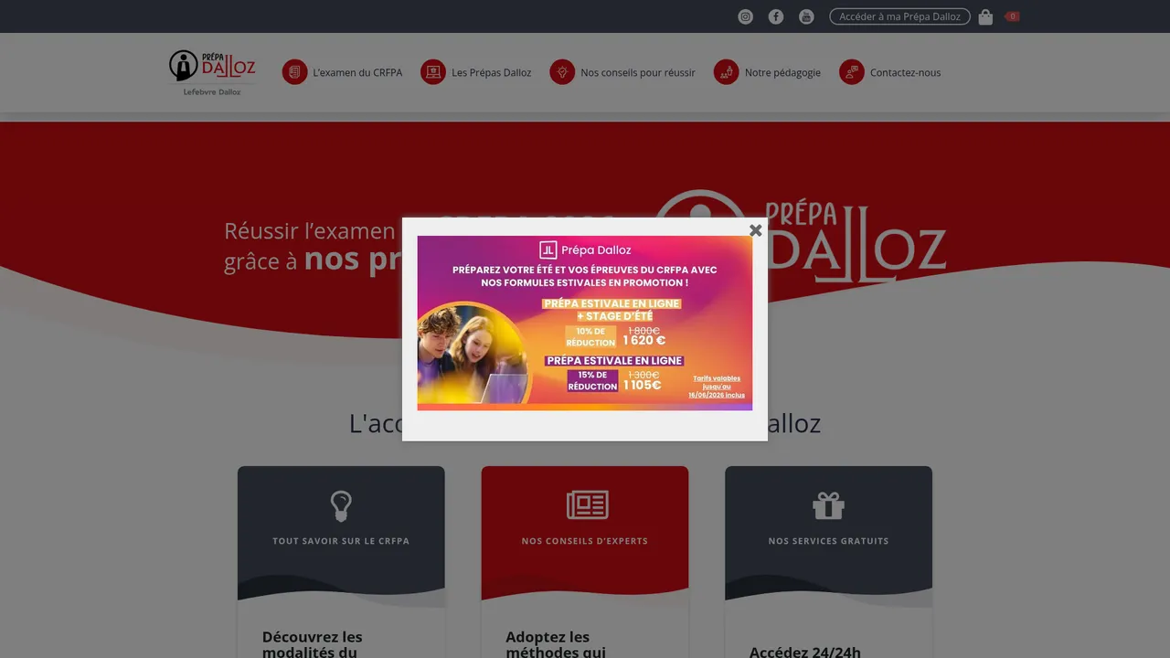 Screenshot de Prépa Dalloz