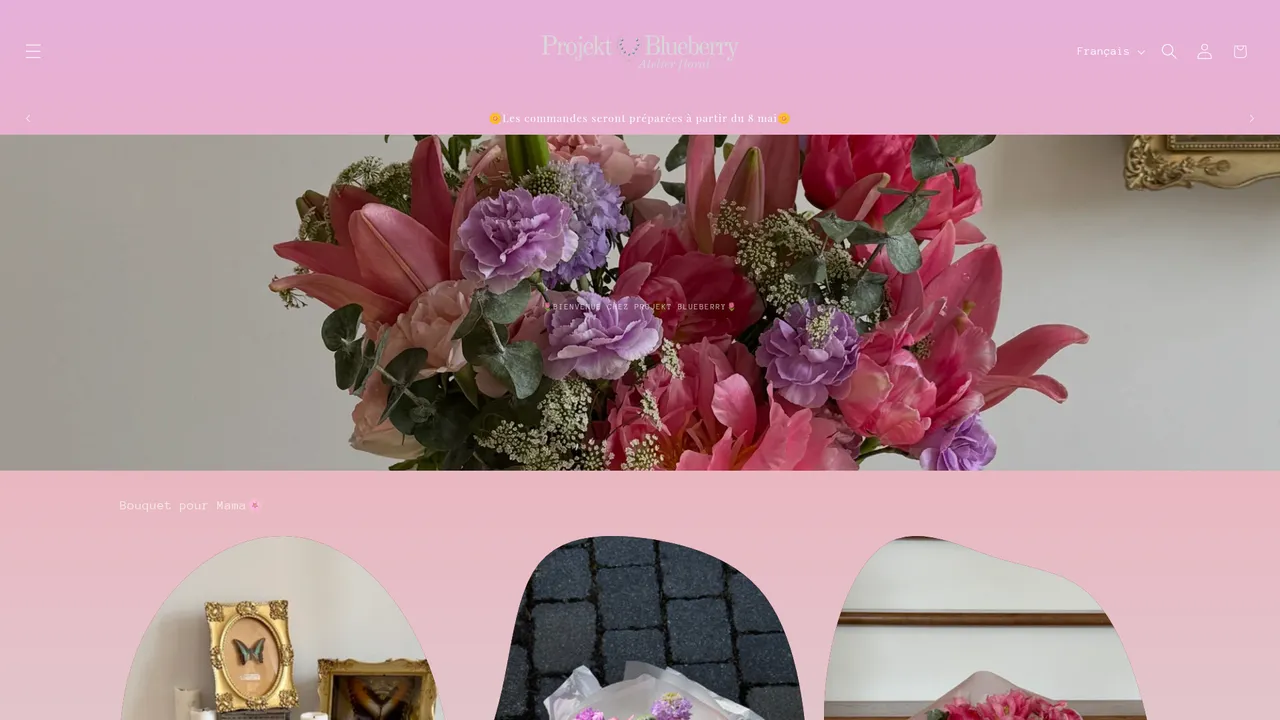 Screenshot de Projekt Blueberry Atelier Floral