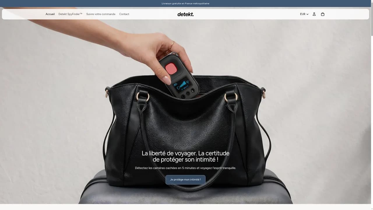 Screenshot de Protégez votre vie privée – Détecteur de caméras cachées | Detekt