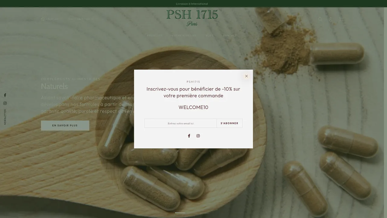 Aperçu du site psh1715.com