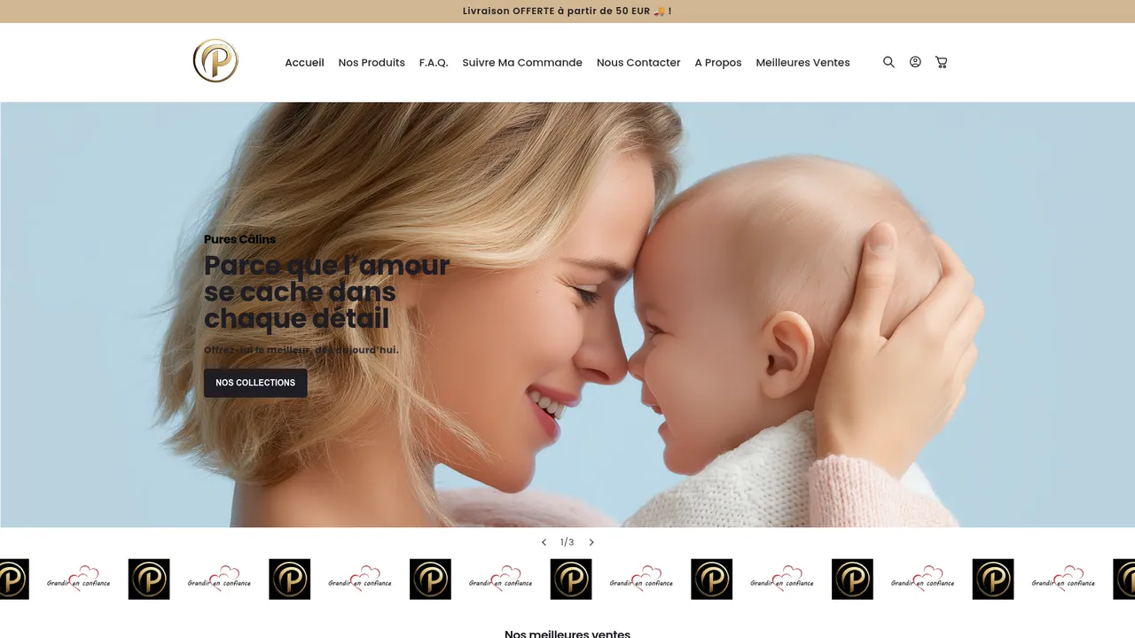 Screenshot de Pures câlins