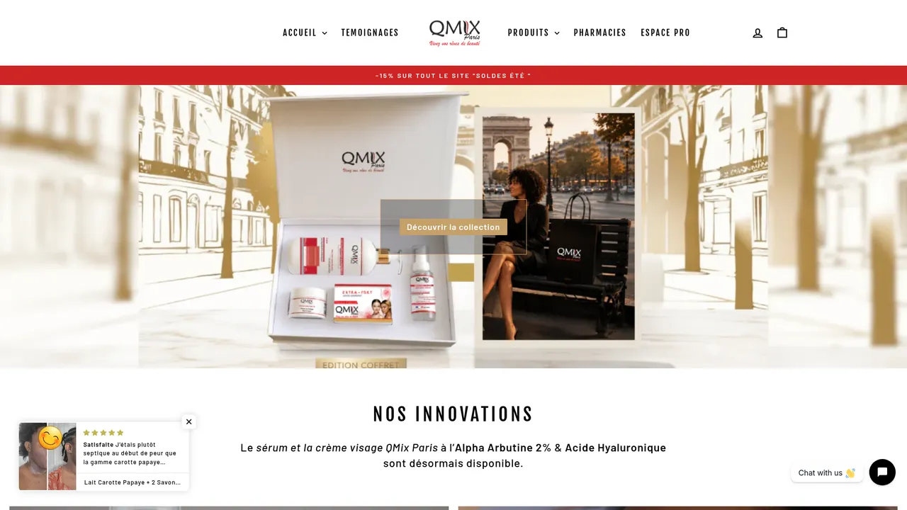 Screenshot de Qmix-Paris