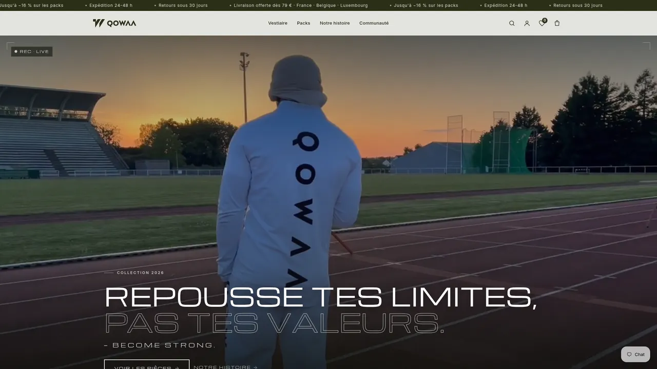 Screenshot de Qowaa Fit