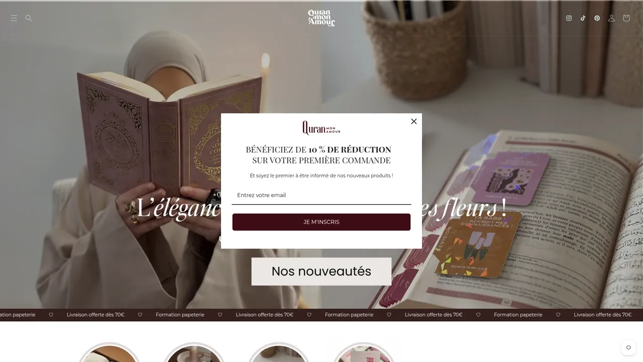 Screenshot de Quran Mon Amour