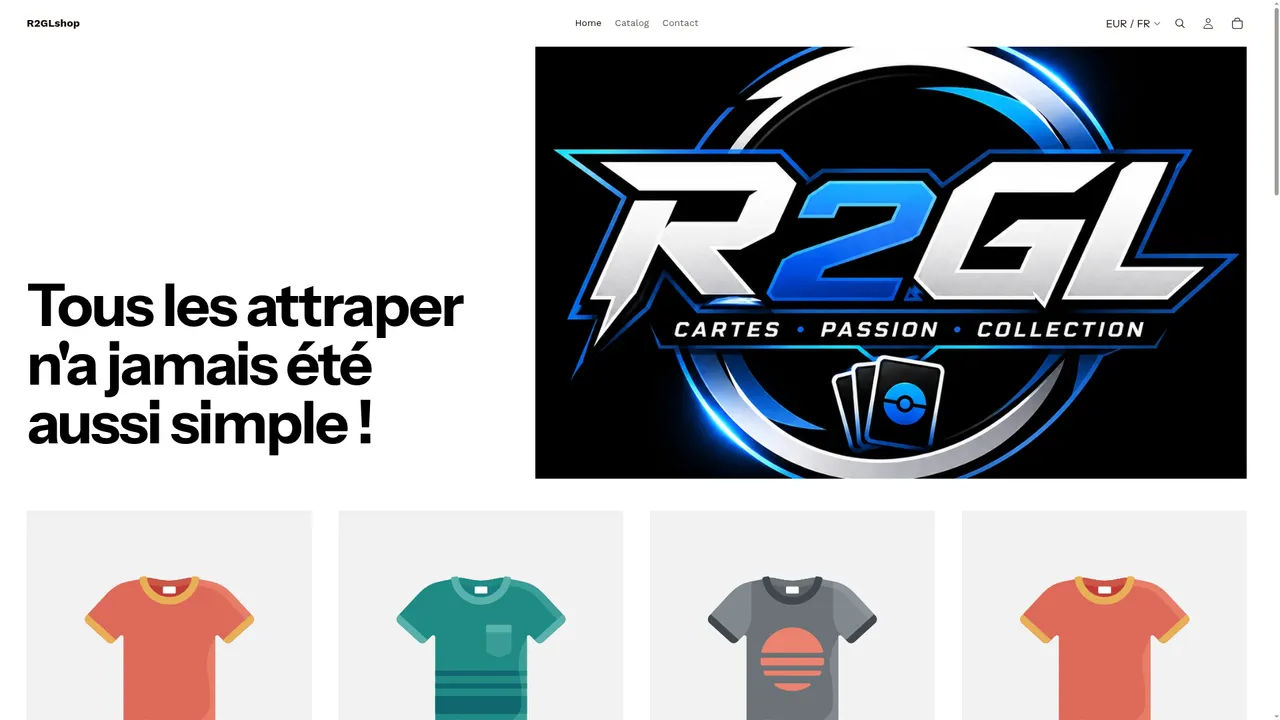 Screenshot de R2GLshop