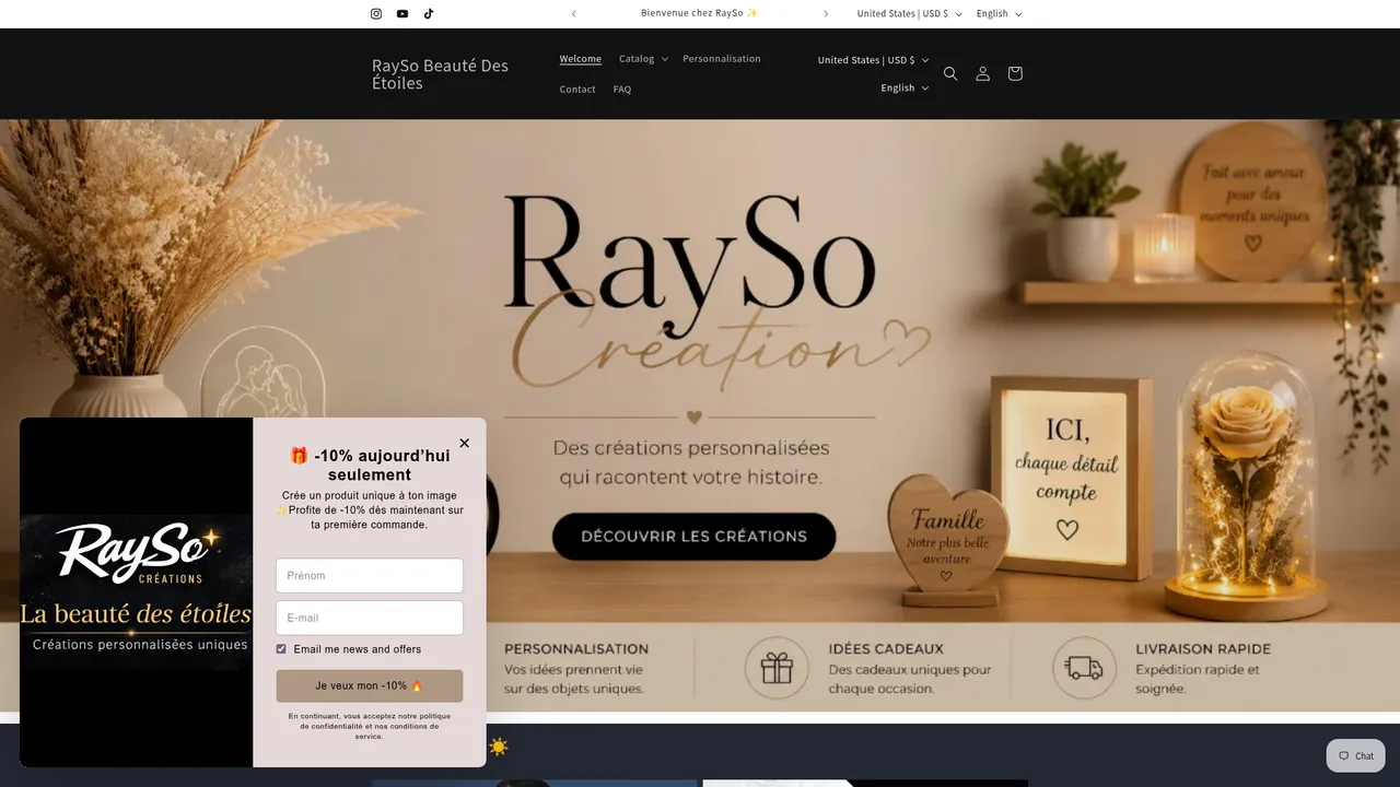 Screenshot de RaySo Beauté Des Étoiles