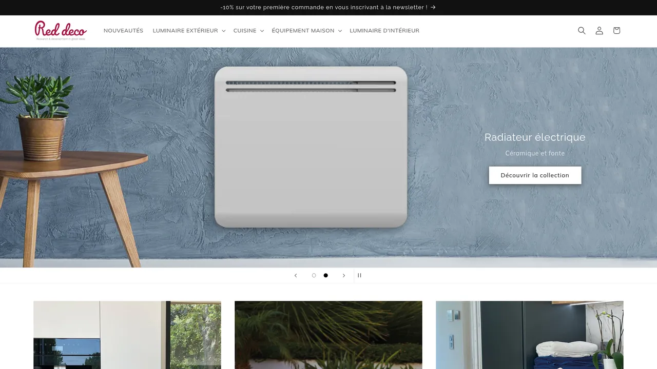 Screenshot de REDDECO.COM