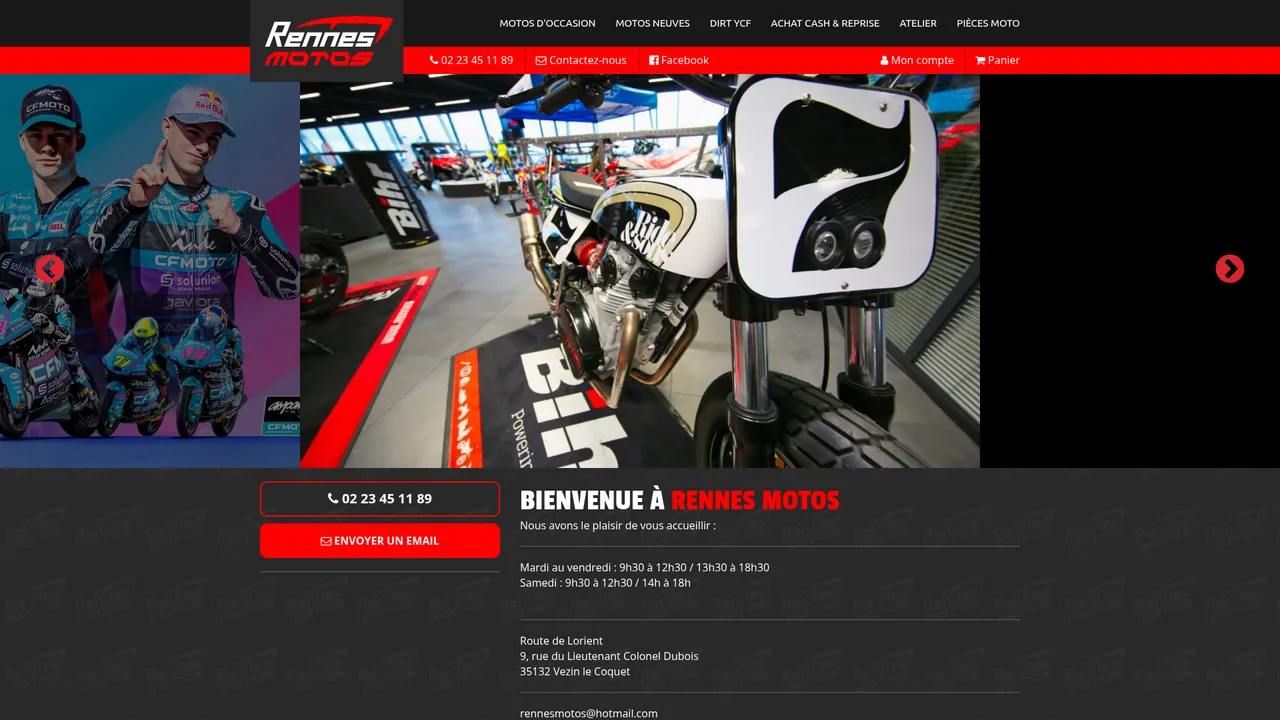 Screenshot de Rennes Motos