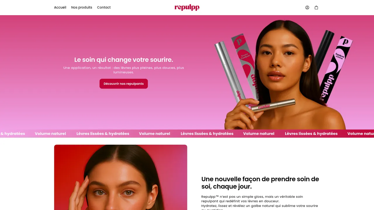 Screenshot de repulpp.com