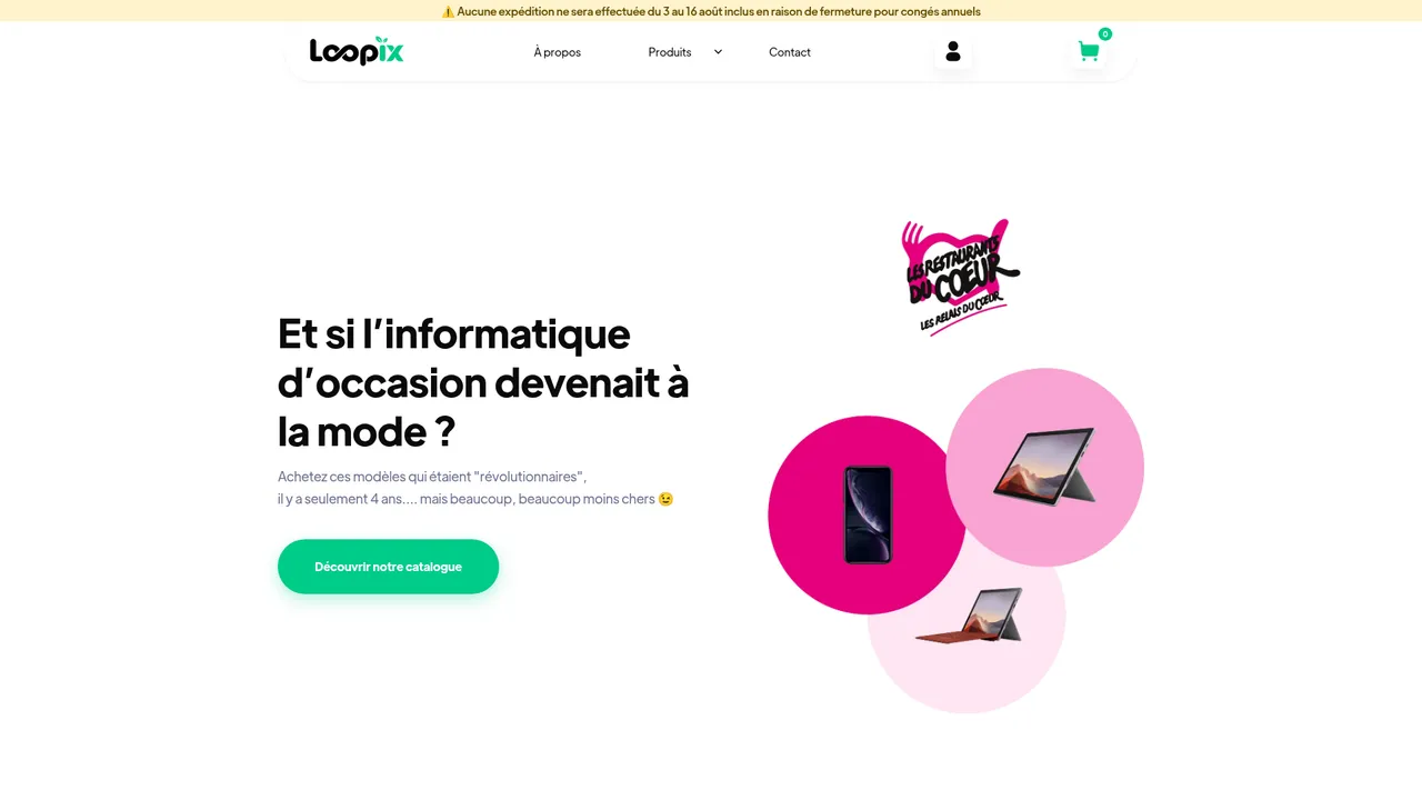 Screenshot de Restos-Loopix