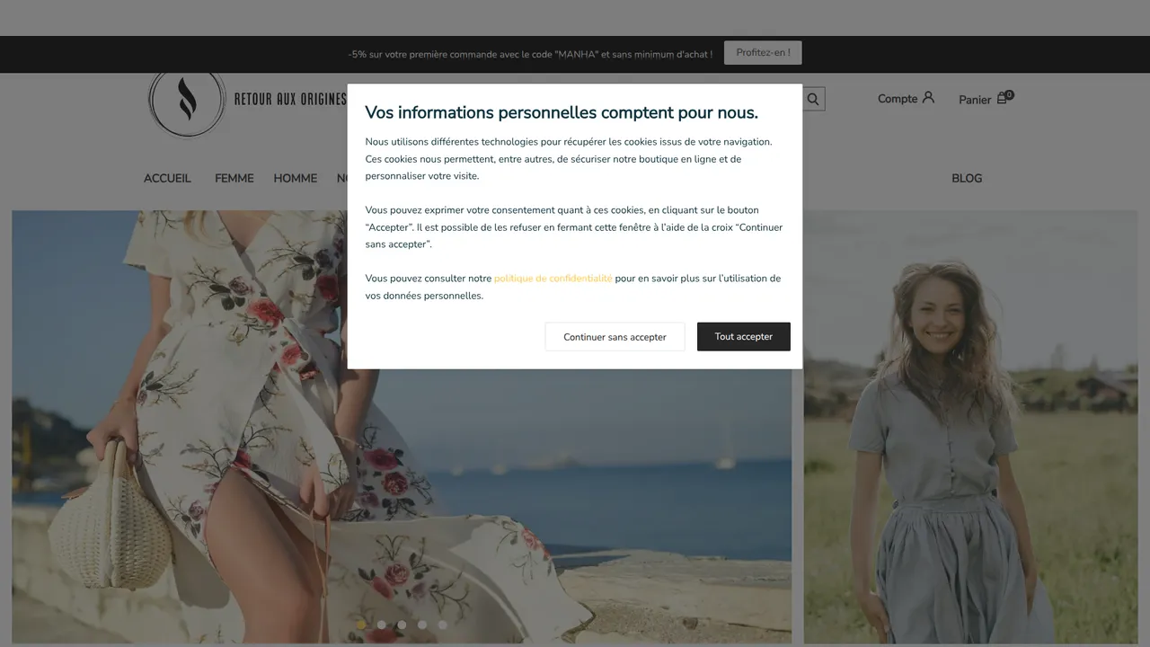 Aperçu du site Retour Aux Origines: