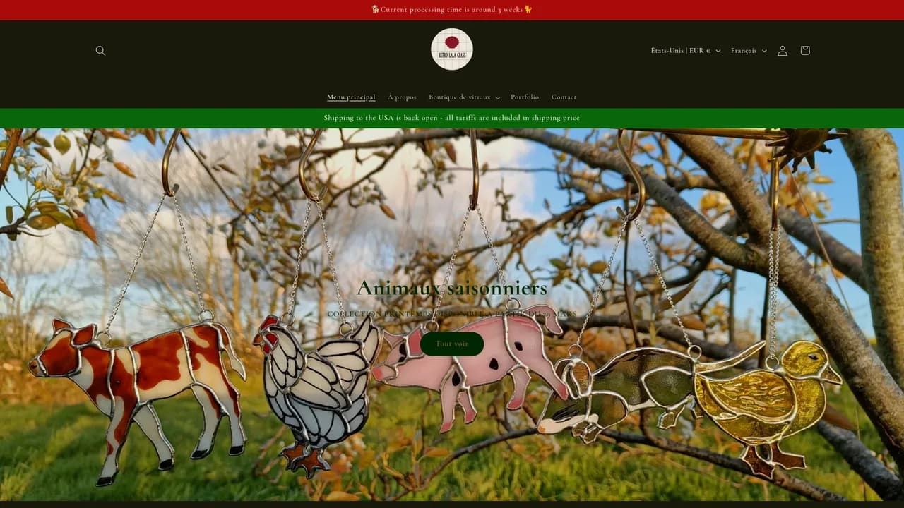 Screenshot de Retro Lala Glass