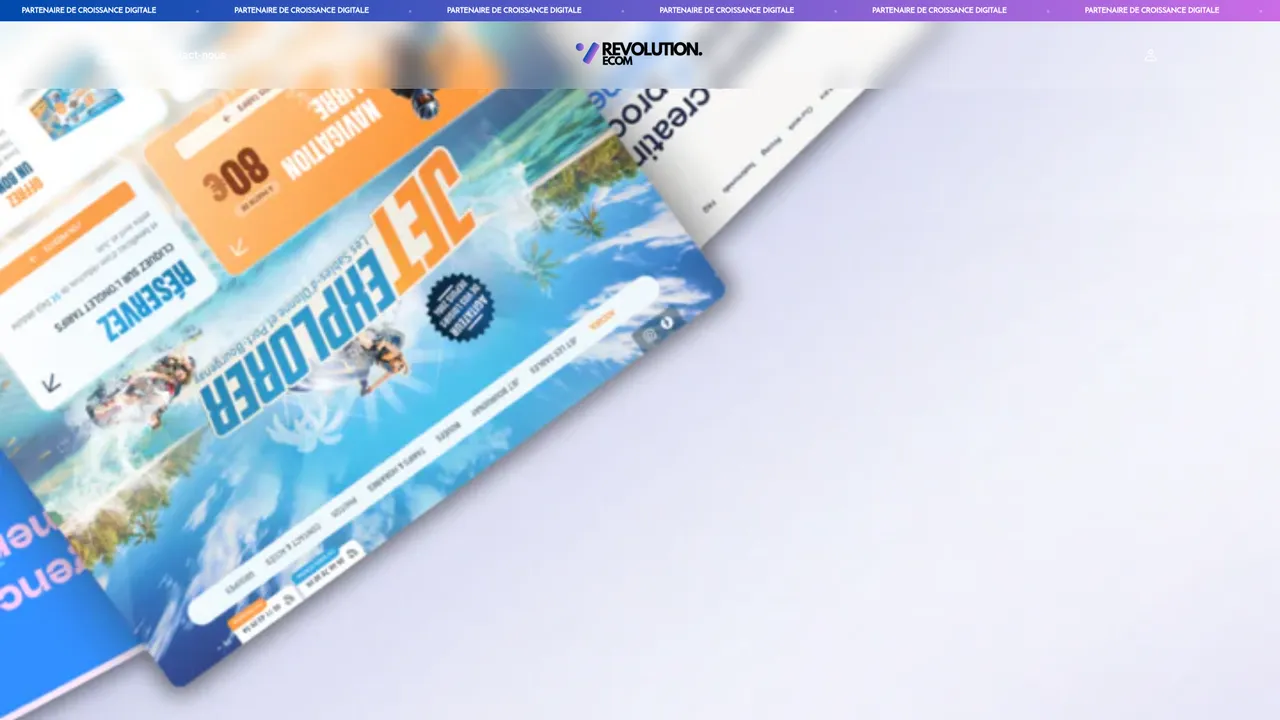 Screenshot de REVOLUTIONN ECOM