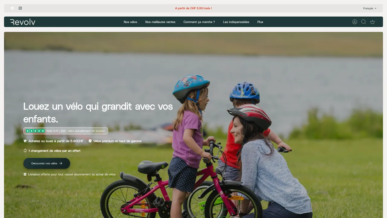 Screenshot de Revolv Bikes