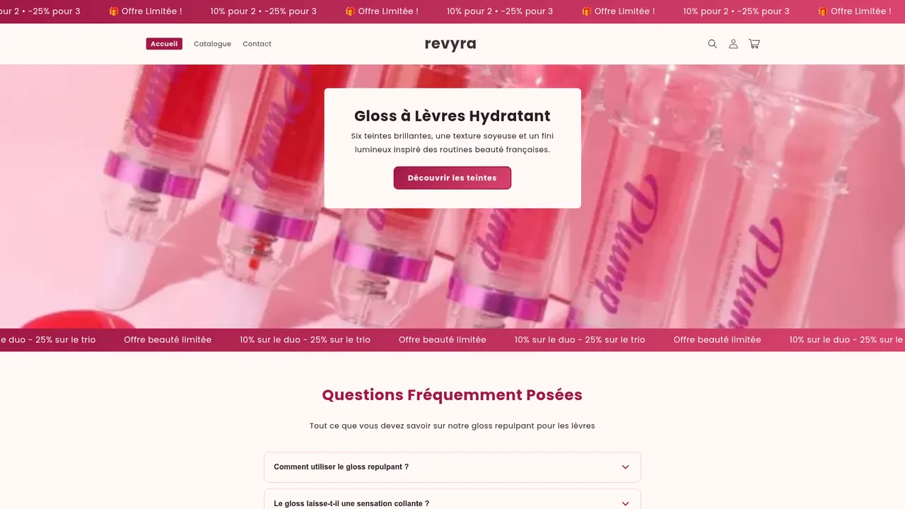 Screenshot de revyra.online