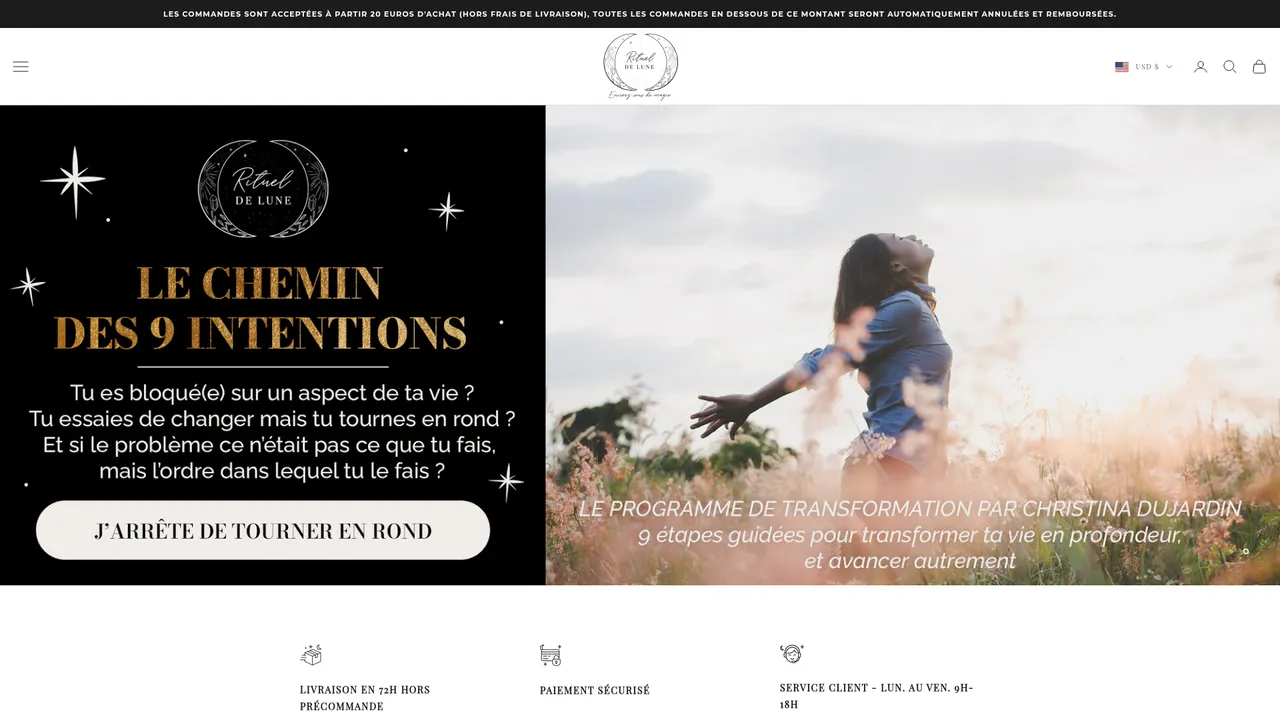 Screenshot de Ritueldelune