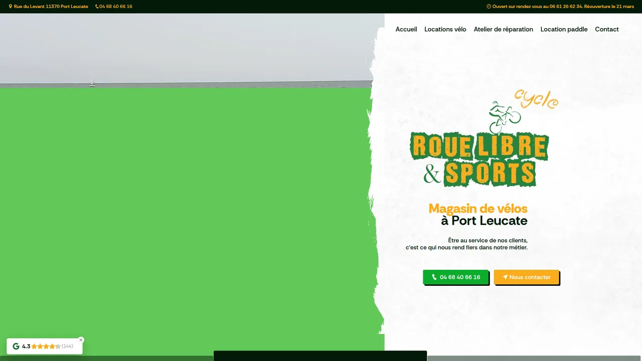 Screenshot de ROUE LIBRE ET SPORTS