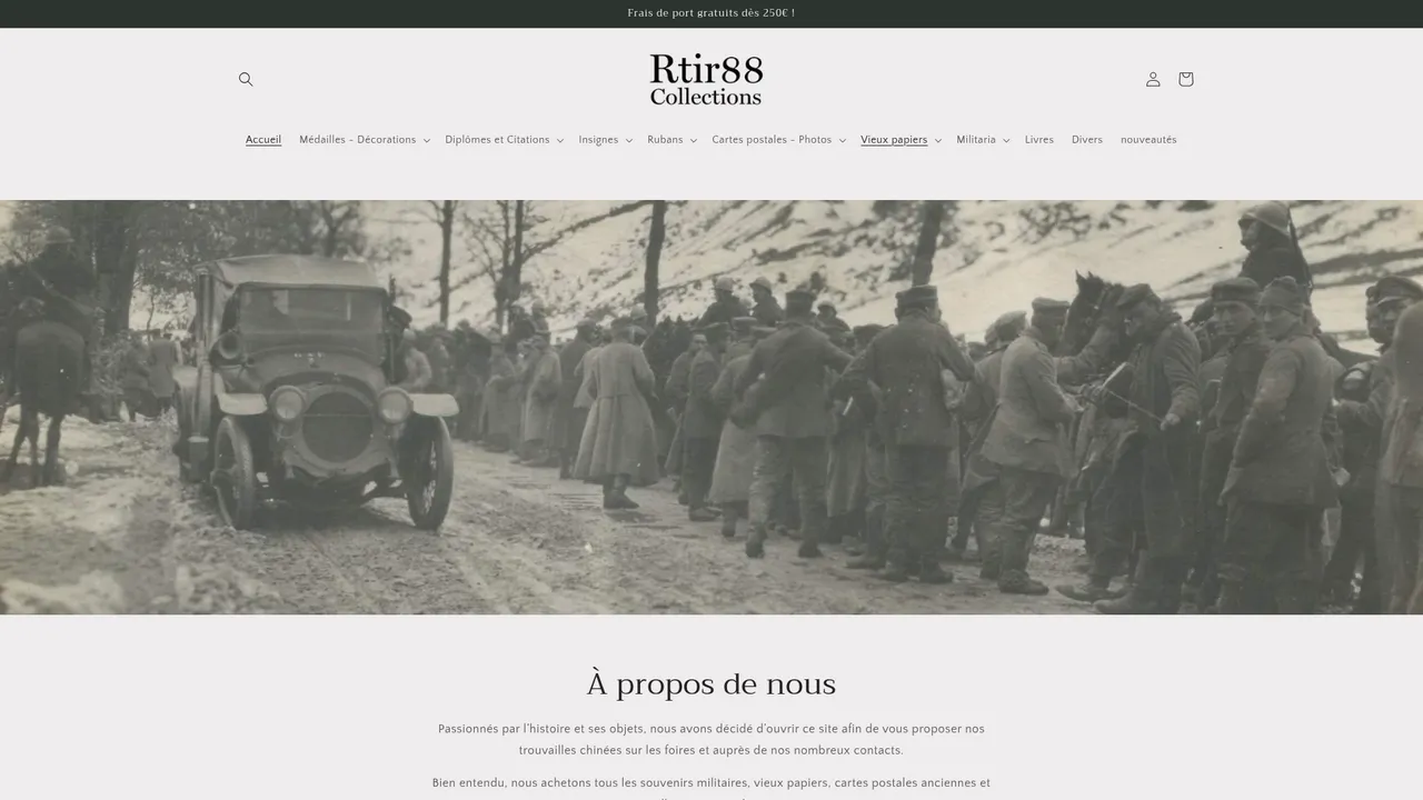 Screenshot de Rtir88Collections