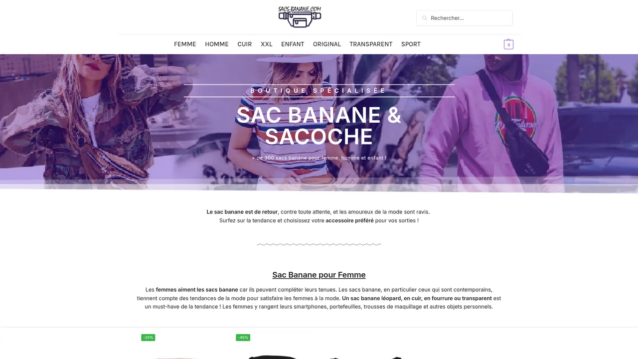 Screenshot de Sac banane
