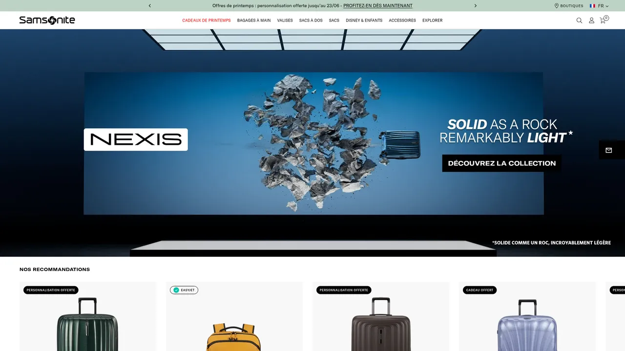 Screenshot de Samsonite