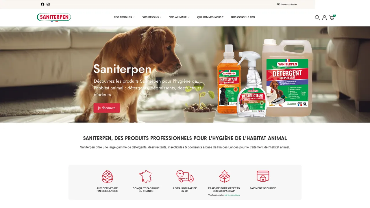 Screenshot de Saniterpen