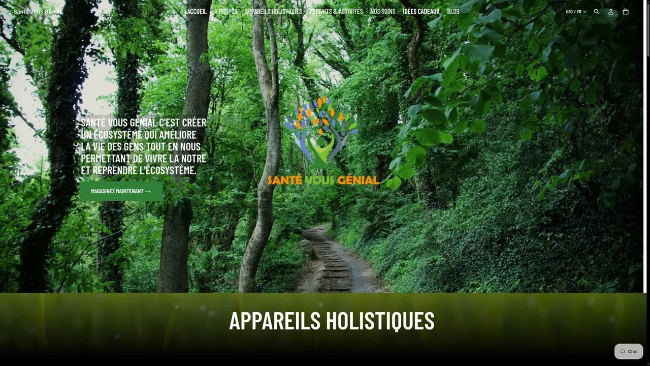 Screenshot de Santé Vous Génial