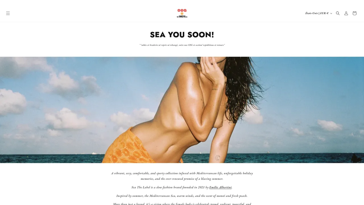 Screenshot de Sea The Label