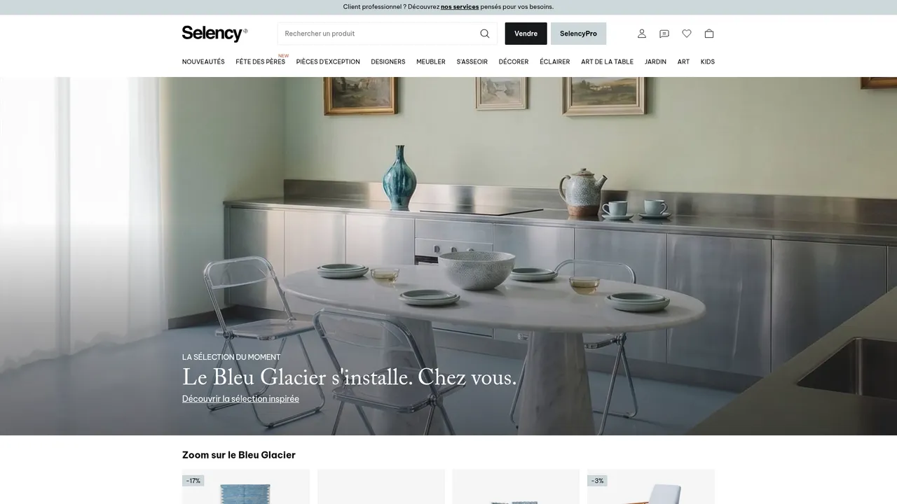 Screenshot de Selency