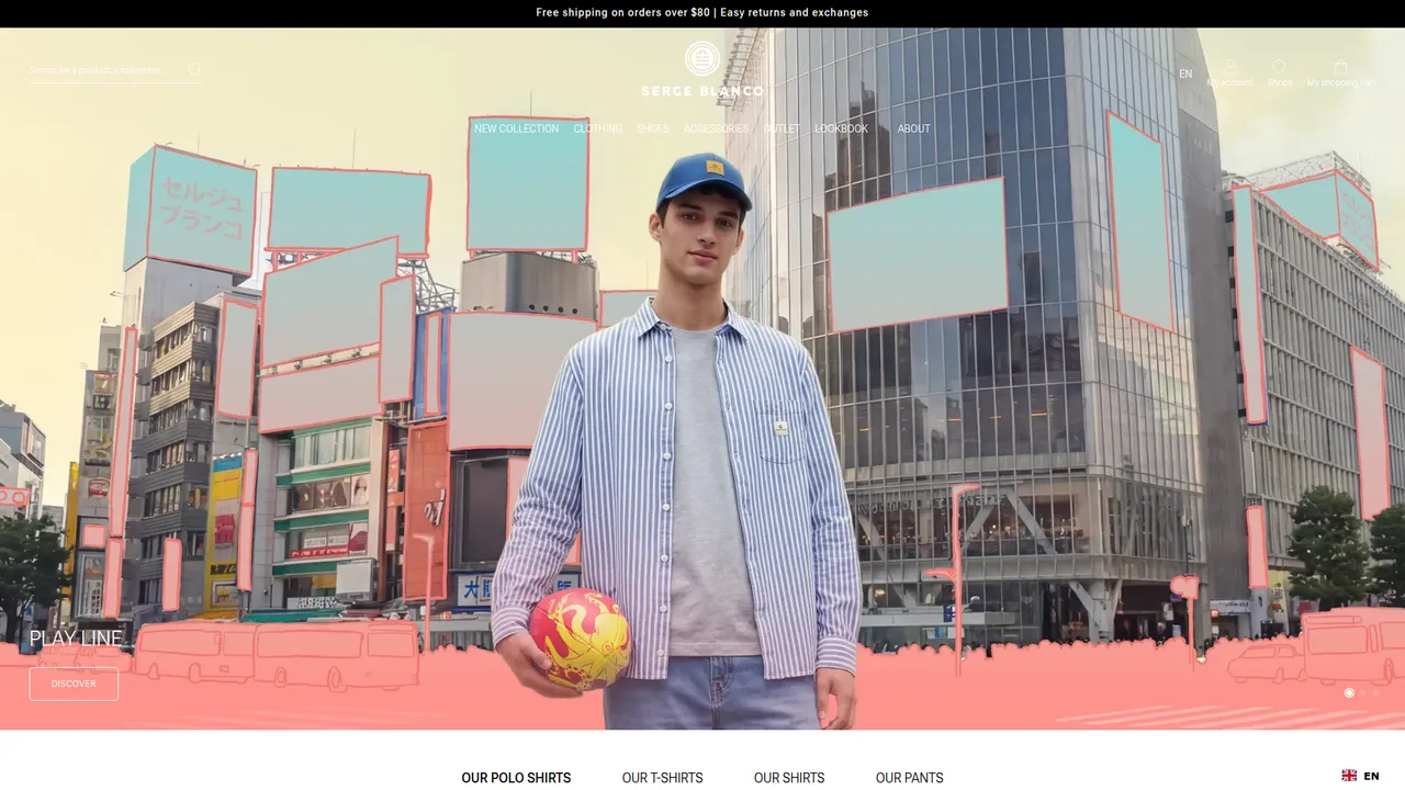 Aperçu du site SERGE BLANCO