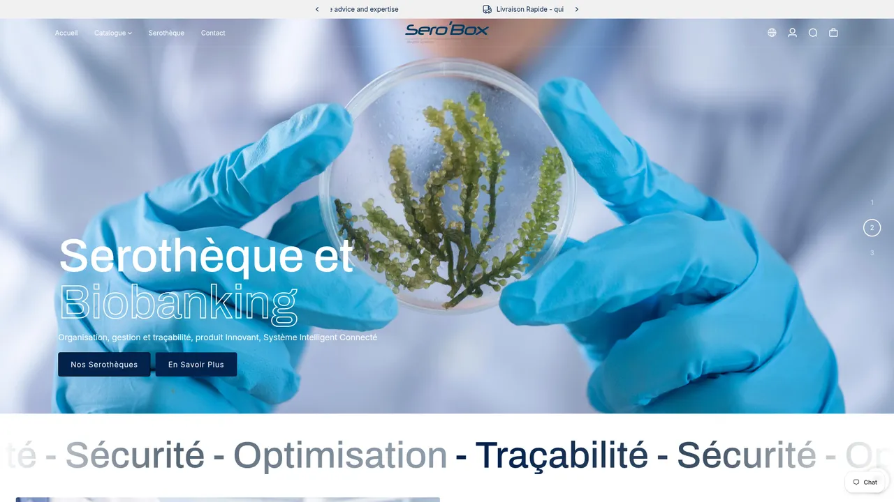 Screenshot de SEROBOX