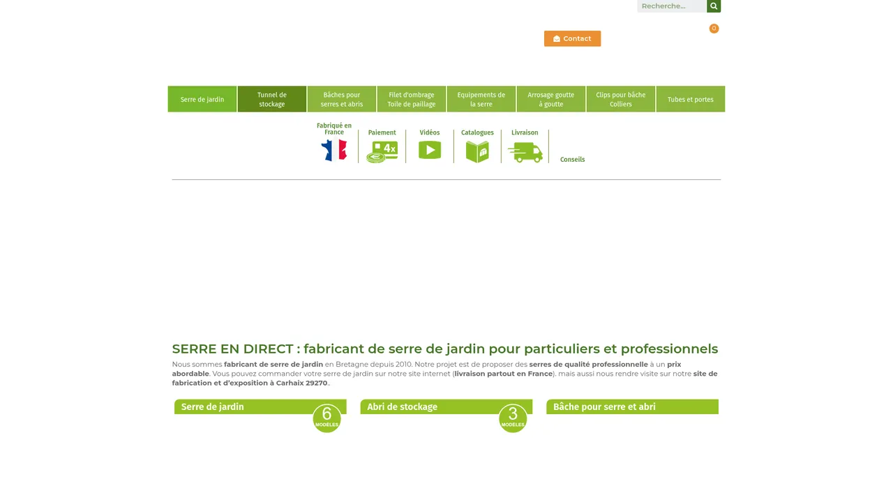 Screenshot de Serre en Direct