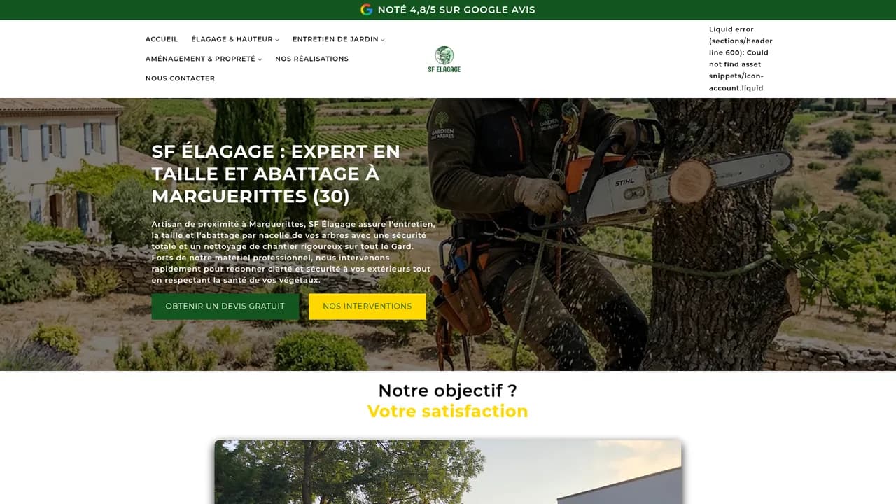 Screenshot de SF ÉLAGAGE
