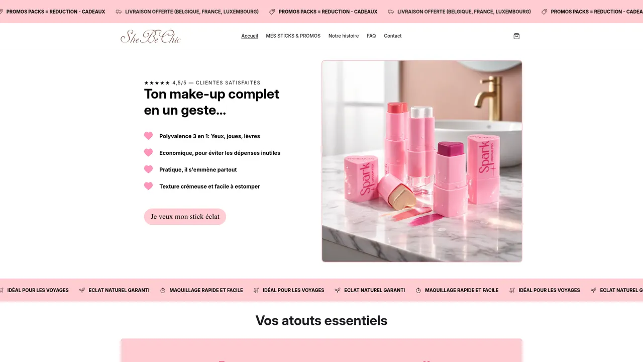 Screenshot de Shebechic