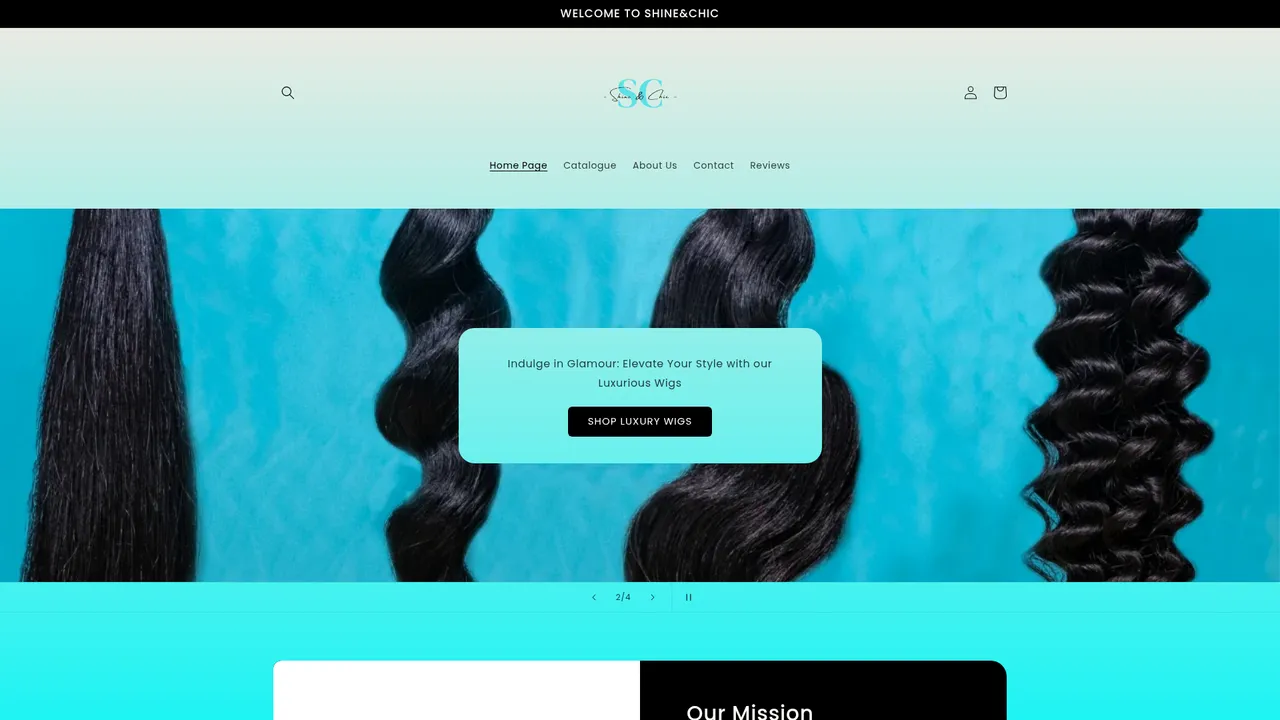 Screenshot de Shine & Chic
