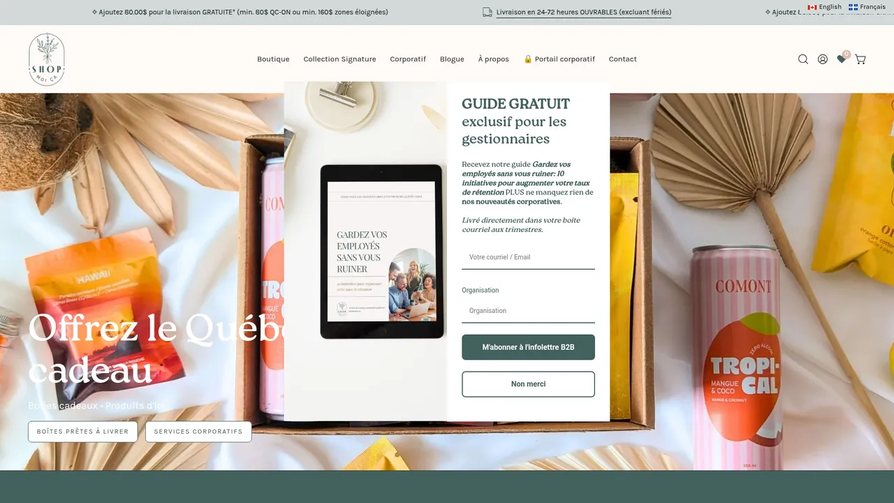 Screenshot de Shop moi ça