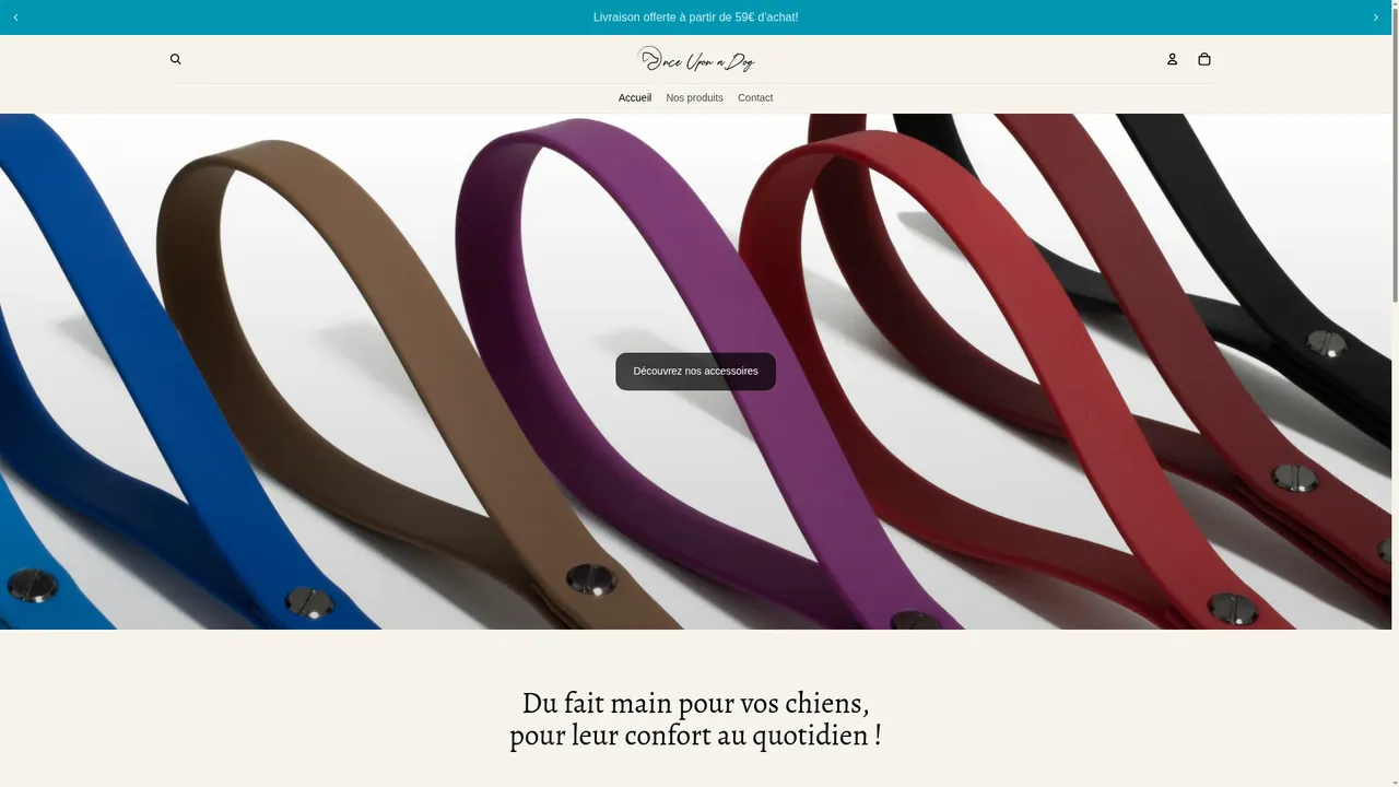 Screenshot de Shop Once upon a dog