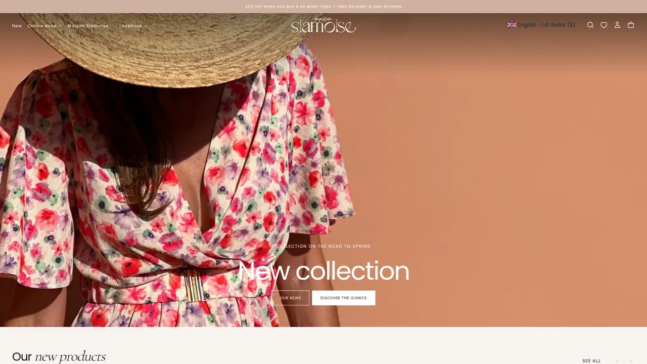 Aperçu du site SIAMOISE.FR