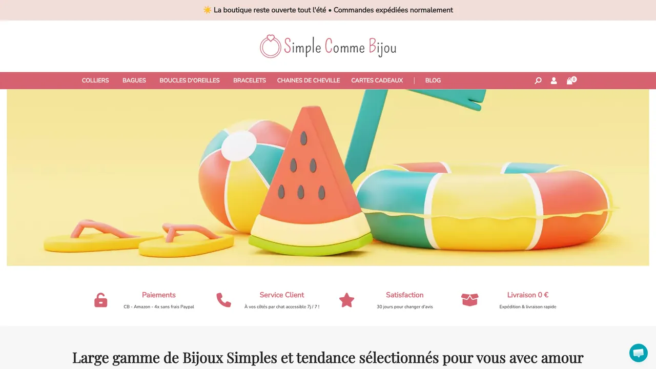 Screenshot de Simple Comme Bijou