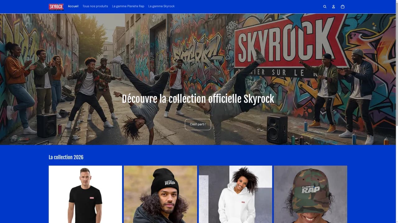 Screenshot de SkyrockShop