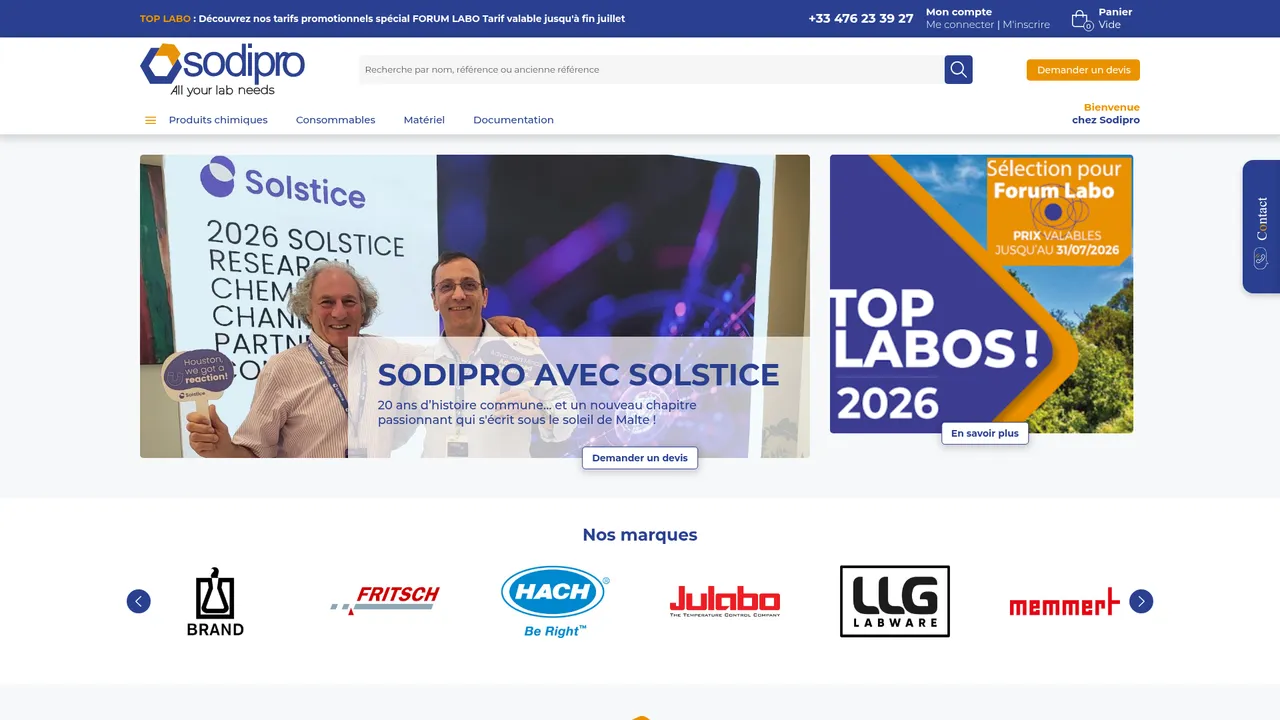 Screenshot de Sodipro