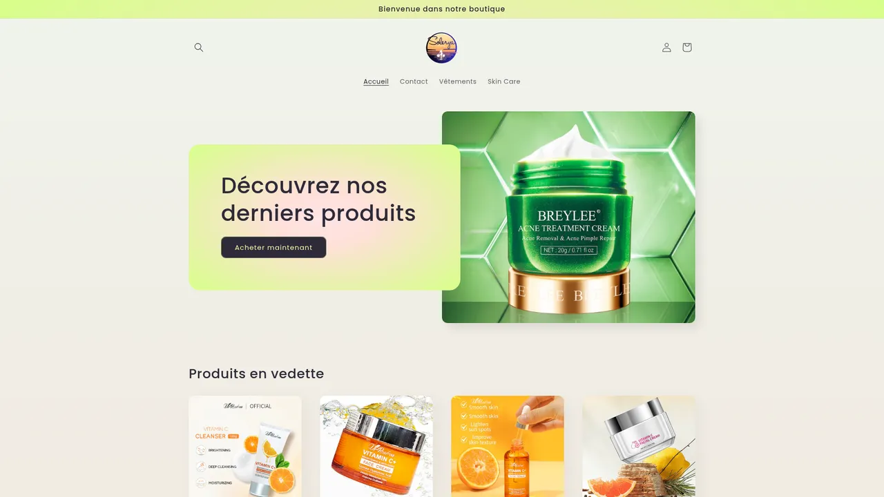 Screenshot de Solerya Paris