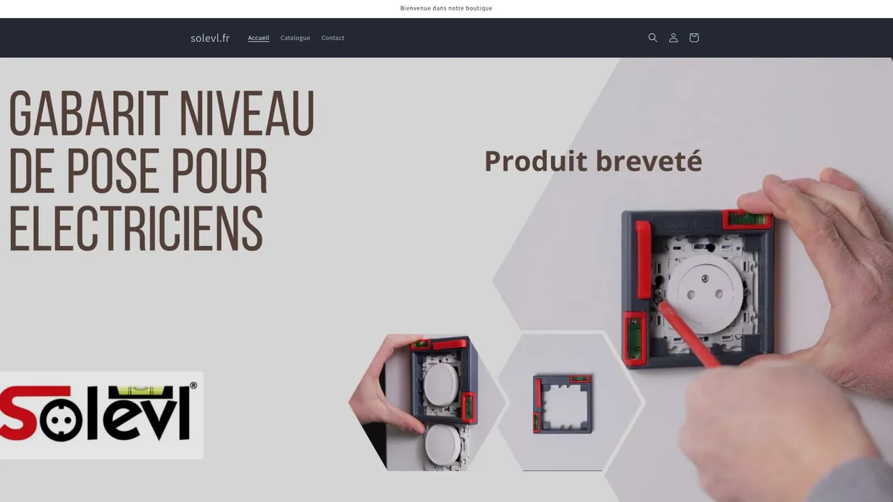 Aperçu du site solevl.fr