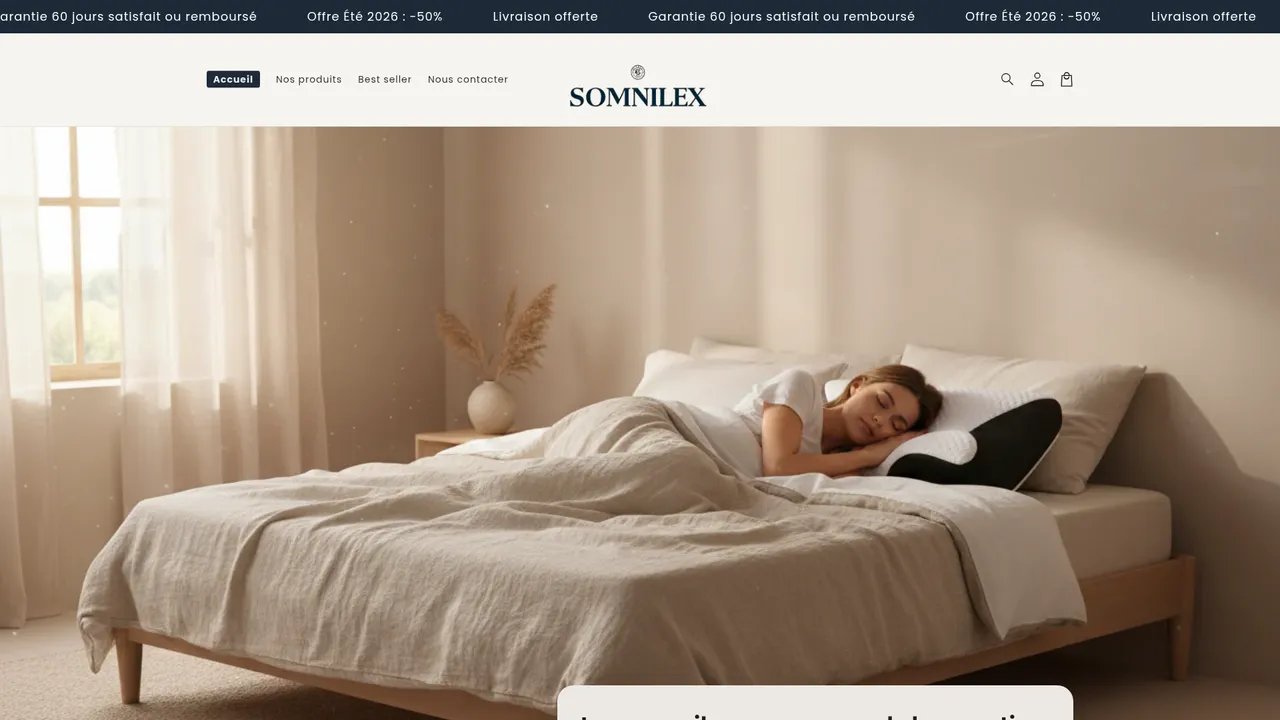 Screenshot de Somnilex