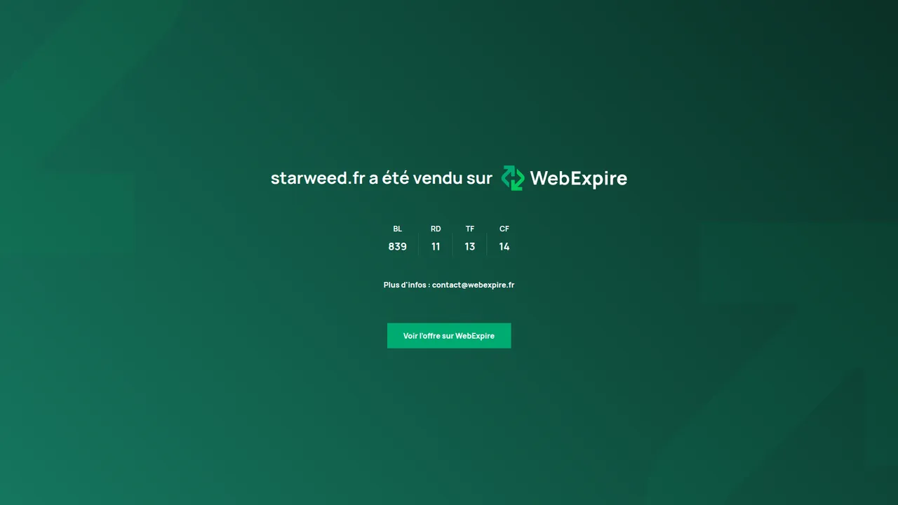 Aperçu du site StarWeed CBD Shop Marseille
